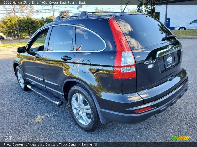 Crystal Black Pearl / Black 2011 Honda CR-V EX-L 4WD