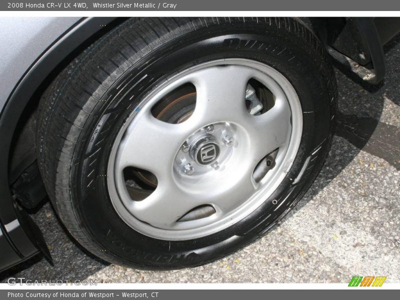 Whistler Silver Metallic / Gray 2008 Honda CR-V LX 4WD