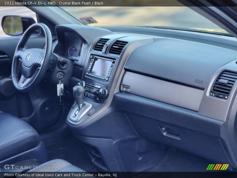Crystal Black Pearl / Black 2011 Honda CR-V EX-L 4WD