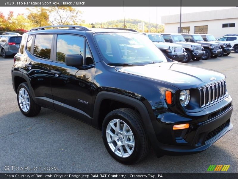 Black / Black 2020 Jeep Renegade Sport 4x4