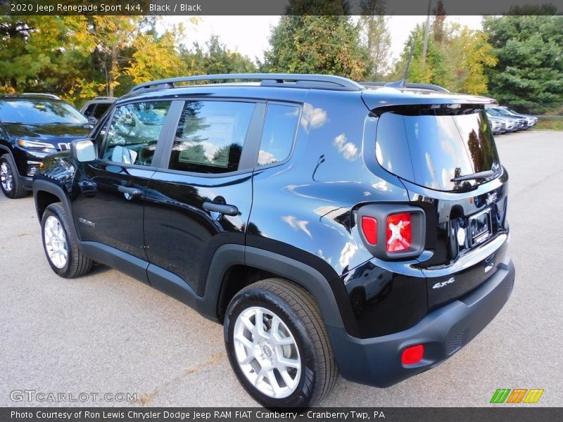 Black / Black 2020 Jeep Renegade Sport 4x4