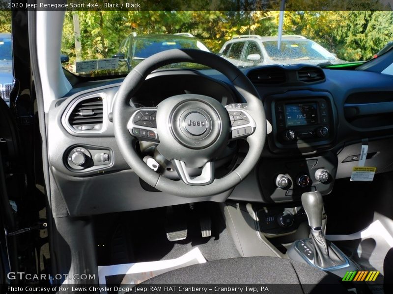 Black / Black 2020 Jeep Renegade Sport 4x4