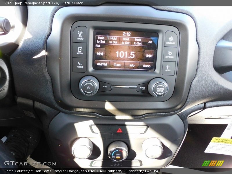 Black / Black 2020 Jeep Renegade Sport 4x4