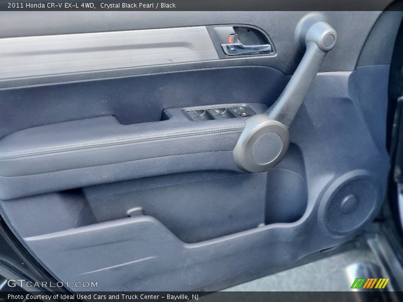 Crystal Black Pearl / Black 2011 Honda CR-V EX-L 4WD