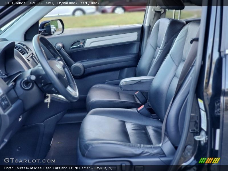 Crystal Black Pearl / Black 2011 Honda CR-V EX-L 4WD