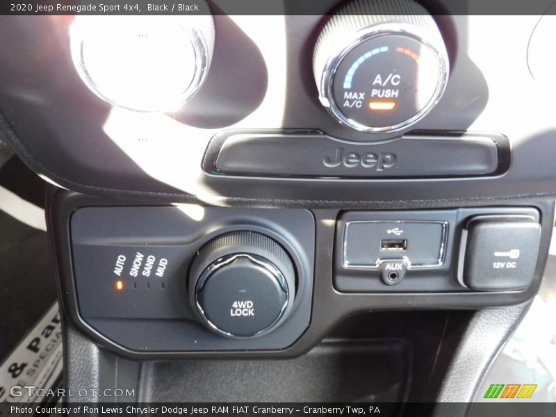 Black / Black 2020 Jeep Renegade Sport 4x4