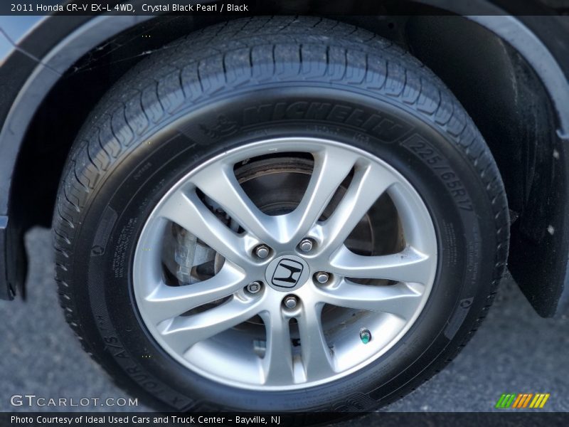 Crystal Black Pearl / Black 2011 Honda CR-V EX-L 4WD