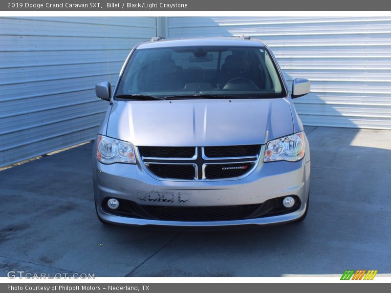 Billet / Black/Light Graystone 2019 Dodge Grand Caravan SXT