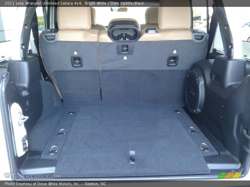 Bright White / Dark Saddle/Black 2021 Jeep Wrangler Unlimited Sahara 4x4