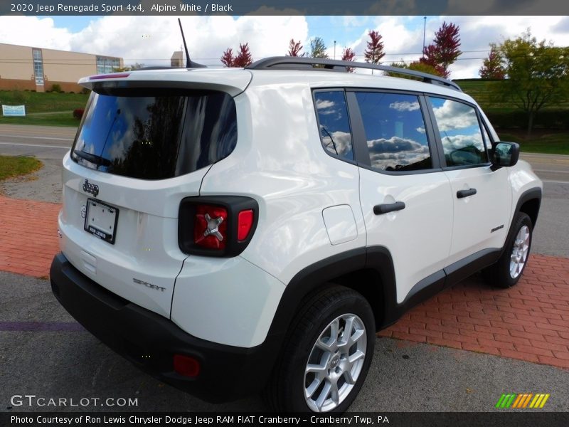 Alpine White / Black 2020 Jeep Renegade Sport 4x4