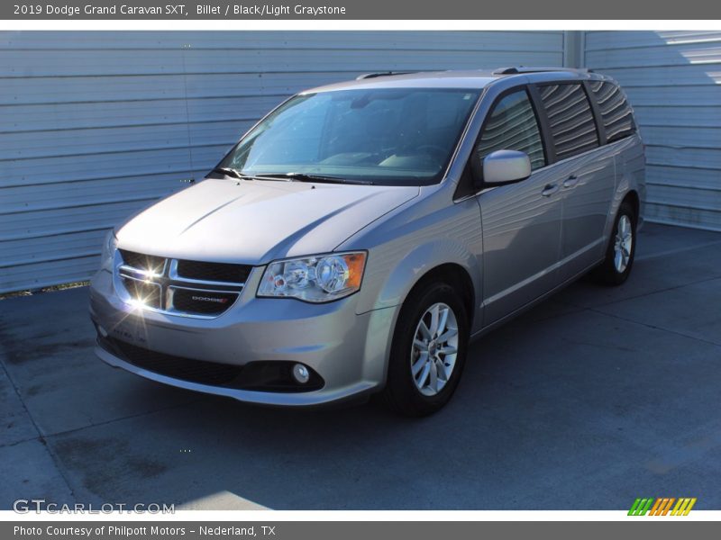 Billet / Black/Light Graystone 2019 Dodge Grand Caravan SXT