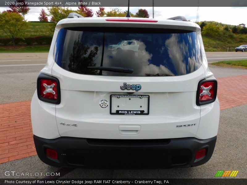 Alpine White / Black 2020 Jeep Renegade Sport 4x4