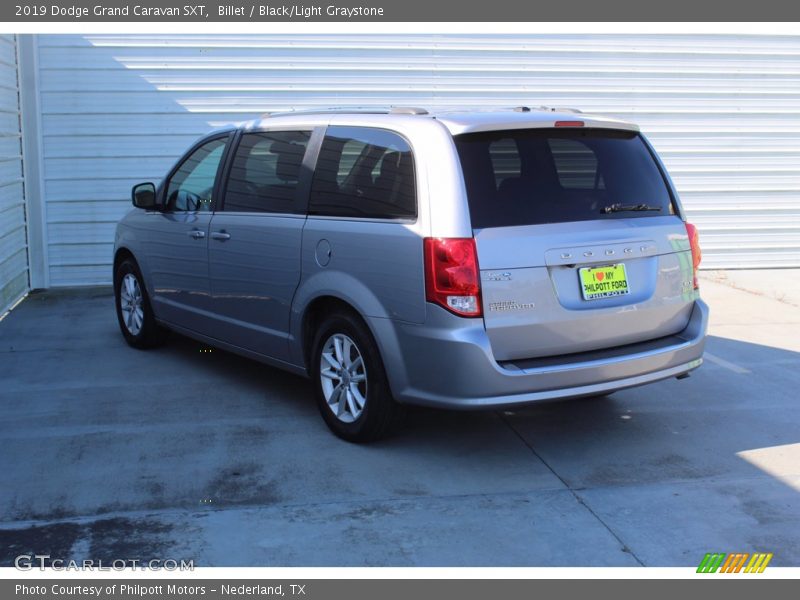 Billet / Black/Light Graystone 2019 Dodge Grand Caravan SXT