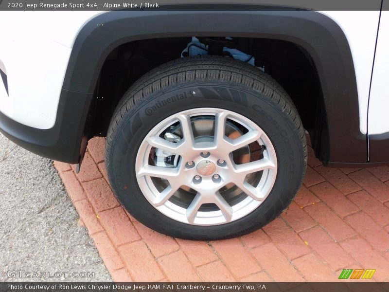 Alpine White / Black 2020 Jeep Renegade Sport 4x4