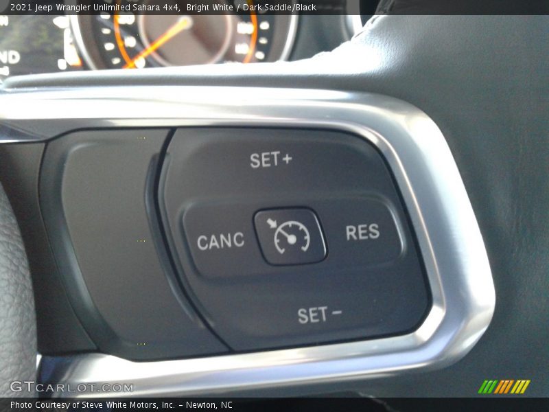 Bright White / Dark Saddle/Black 2021 Jeep Wrangler Unlimited Sahara 4x4