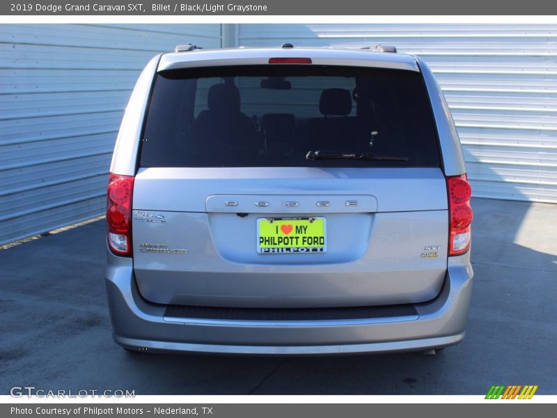 Billet / Black/Light Graystone 2019 Dodge Grand Caravan SXT