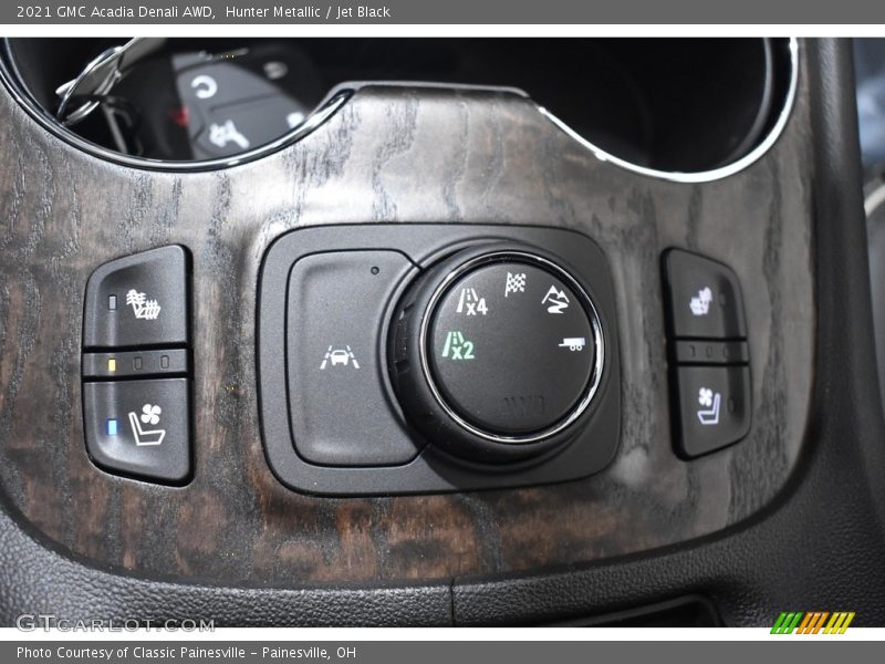 Hunter Metallic / Jet Black 2021 GMC Acadia Denali AWD