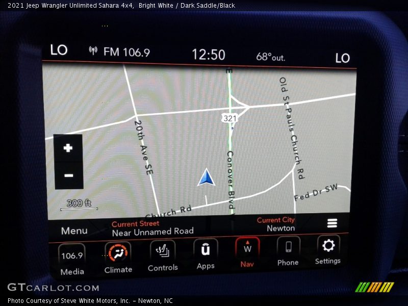 Bright White / Dark Saddle/Black 2021 Jeep Wrangler Unlimited Sahara 4x4