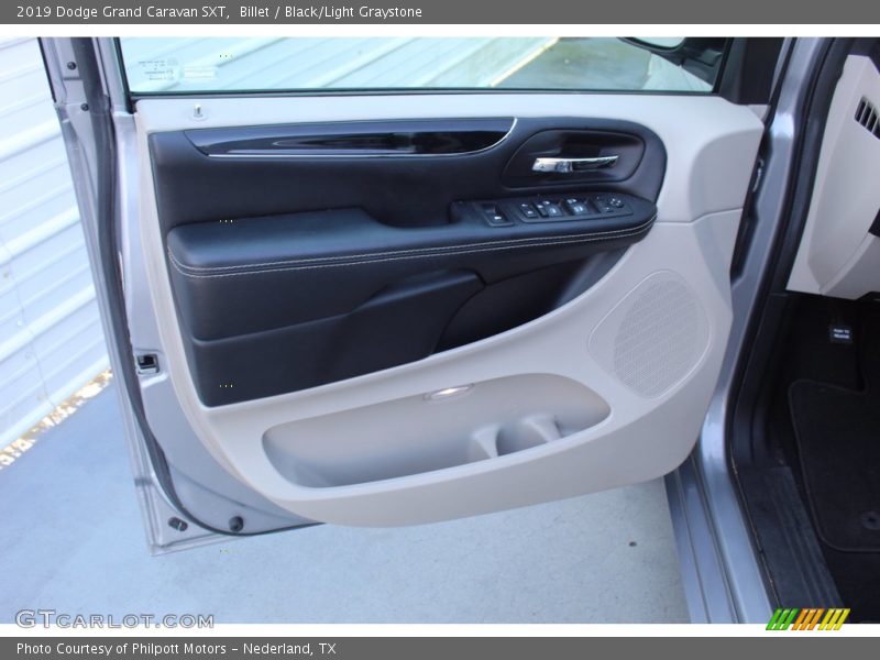 Billet / Black/Light Graystone 2019 Dodge Grand Caravan SXT