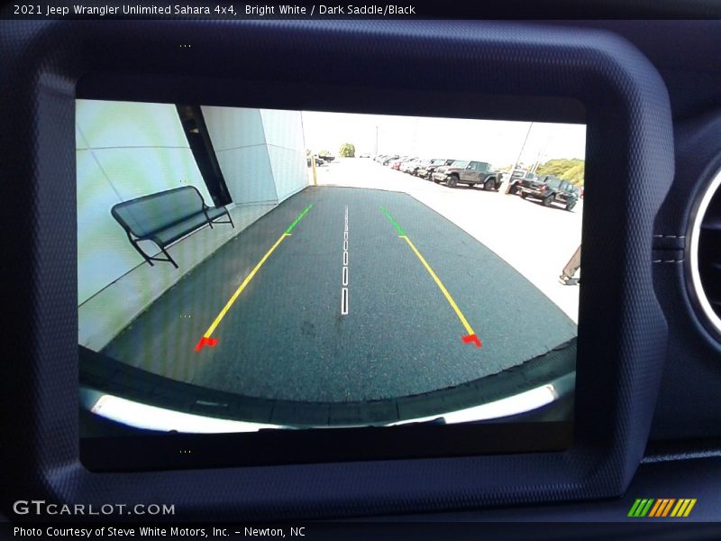 Bright White / Dark Saddle/Black 2021 Jeep Wrangler Unlimited Sahara 4x4