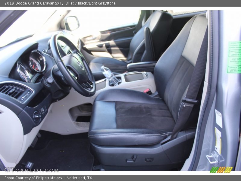 Billet / Black/Light Graystone 2019 Dodge Grand Caravan SXT