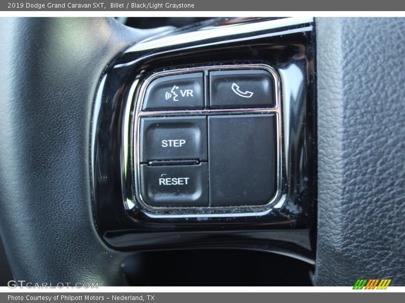 Billet / Black/Light Graystone 2019 Dodge Grand Caravan SXT
