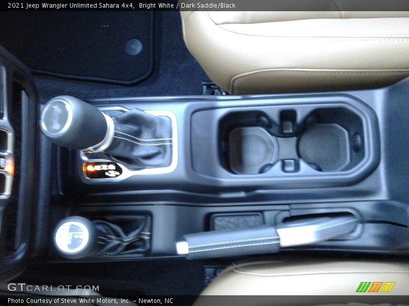 Bright White / Dark Saddle/Black 2021 Jeep Wrangler Unlimited Sahara 4x4