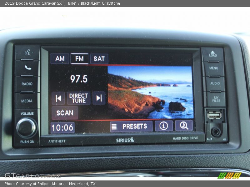 Billet / Black/Light Graystone 2019 Dodge Grand Caravan SXT