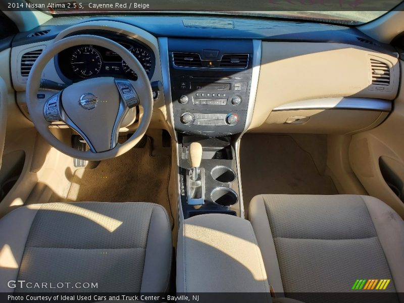 Cayenne Red / Beige 2014 Nissan Altima 2.5 S