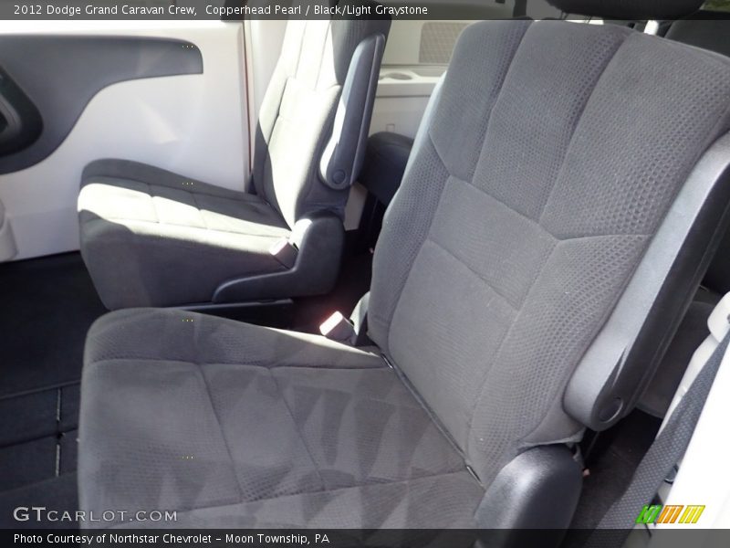 Copperhead Pearl / Black/Light Graystone 2012 Dodge Grand Caravan Crew