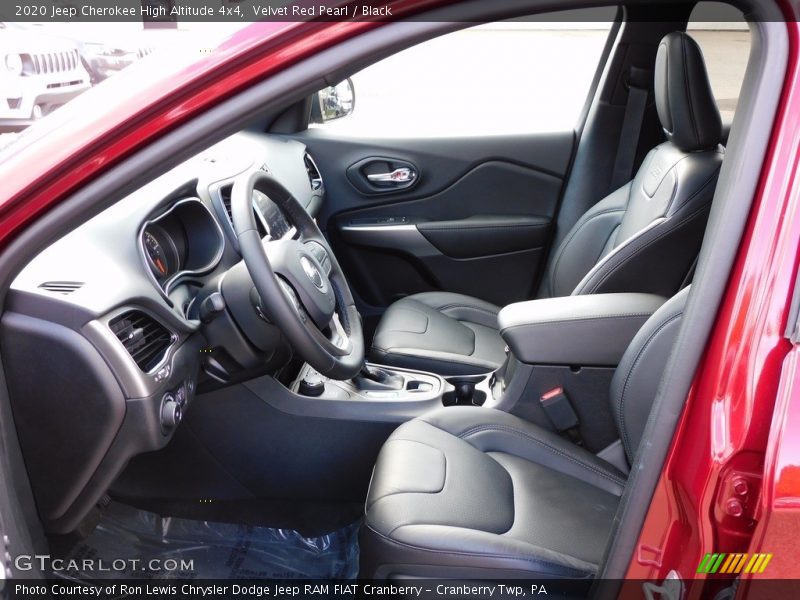 Velvet Red Pearl / Black 2020 Jeep Cherokee High Altitude 4x4