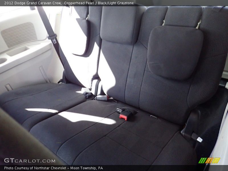 Copperhead Pearl / Black/Light Graystone 2012 Dodge Grand Caravan Crew