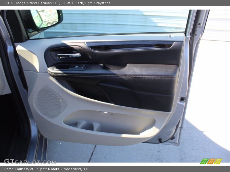 Billet / Black/Light Graystone 2019 Dodge Grand Caravan SXT