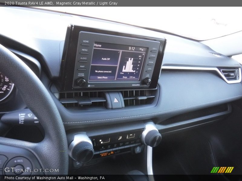 Magnetic Gray Metallic / Light Gray 2020 Toyota RAV4 LE AWD