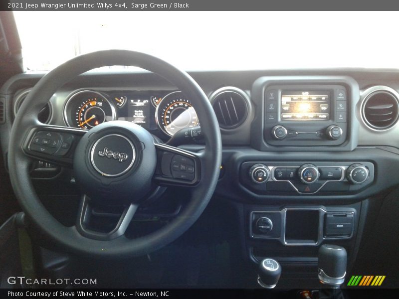 Sarge Green / Black 2021 Jeep Wrangler Unlimited Willys 4x4