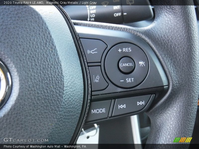 Magnetic Gray Metallic / Light Gray 2020 Toyota RAV4 LE AWD