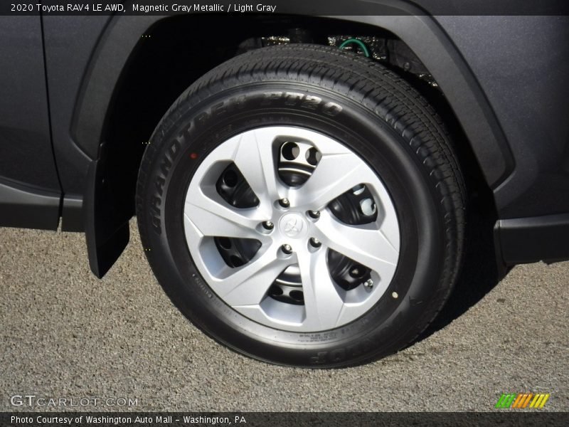 Magnetic Gray Metallic / Light Gray 2020 Toyota RAV4 LE AWD