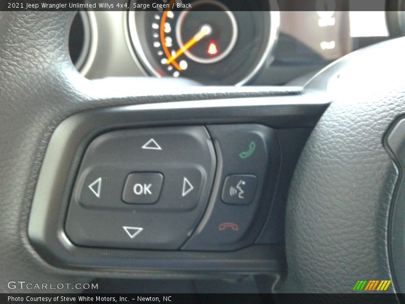 Sarge Green / Black 2021 Jeep Wrangler Unlimited Willys 4x4
