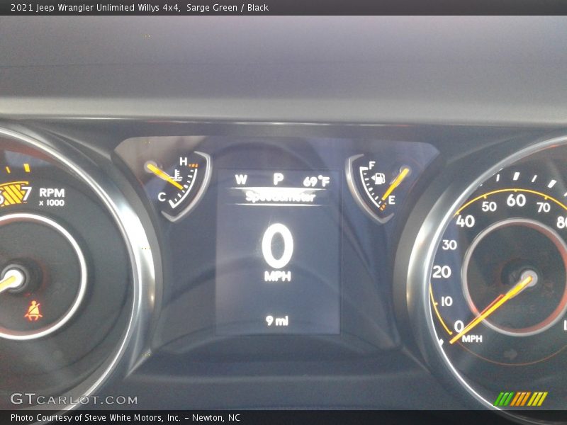 Sarge Green / Black 2021 Jeep Wrangler Unlimited Willys 4x4