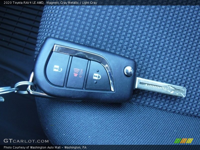 Magnetic Gray Metallic / Light Gray 2020 Toyota RAV4 LE AWD