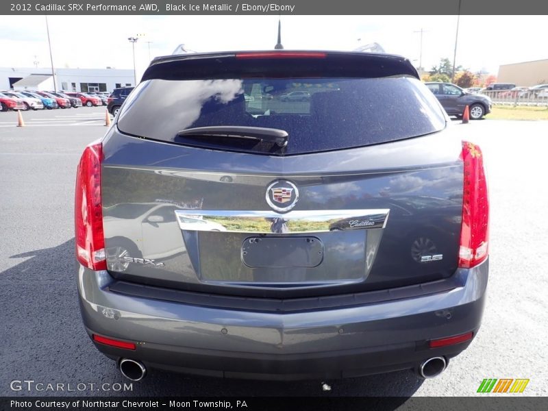 Black Ice Metallic / Ebony/Ebony 2012 Cadillac SRX Performance AWD