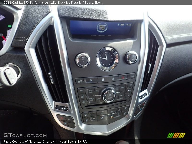 Black Ice Metallic / Ebony/Ebony 2012 Cadillac SRX Performance AWD