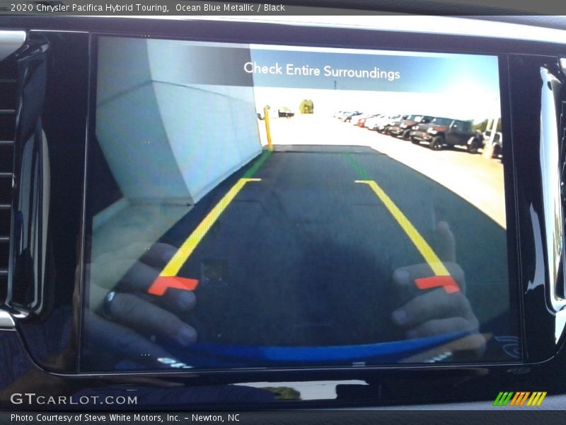 Ocean Blue Metallic / Black 2020 Chrysler Pacifica Hybrid Touring