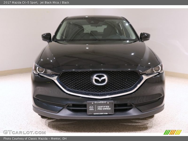 Jet Black Mica / Black 2017 Mazda CX-5 Sport