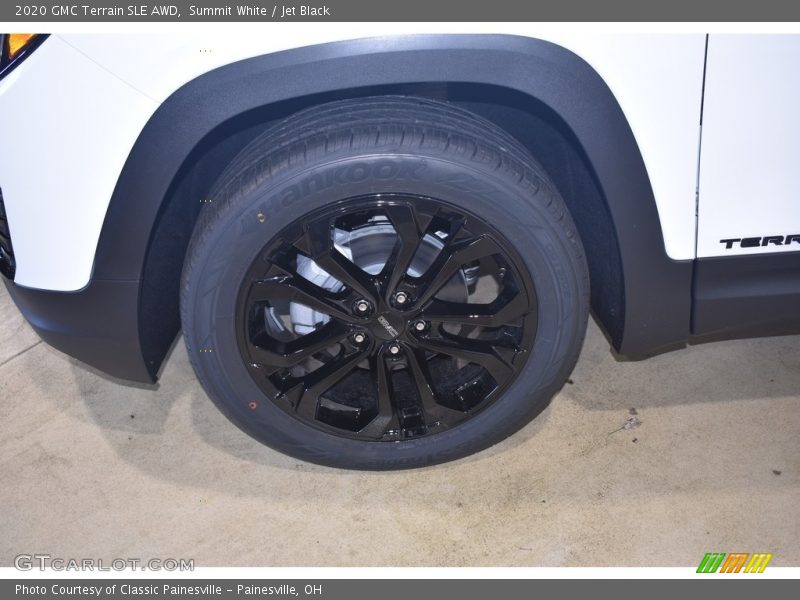 Summit White / Jet Black 2020 GMC Terrain SLE AWD