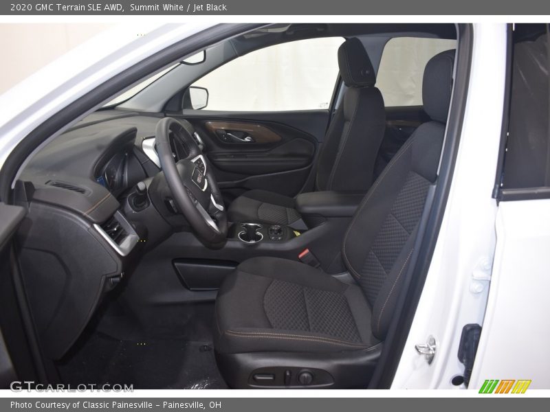 Summit White / Jet Black 2020 GMC Terrain SLE AWD