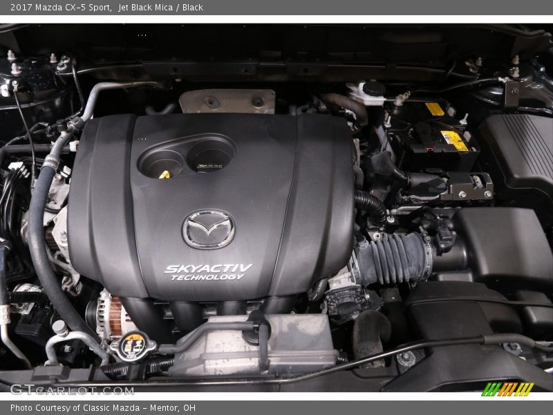  2017 CX-5 Sport Engine - 2.5 Liter SKYACTIV-G DI DOHC 16-Valve VVT 4 Cylinder