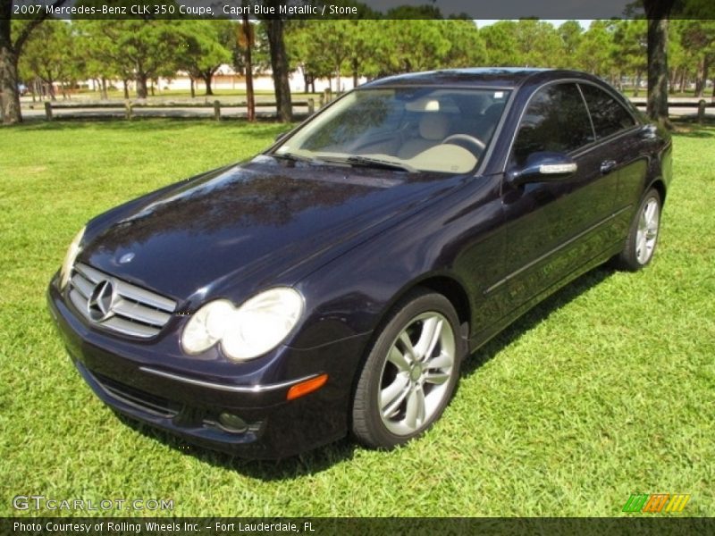 Front 3/4 View of 2007 CLK 350 Coupe