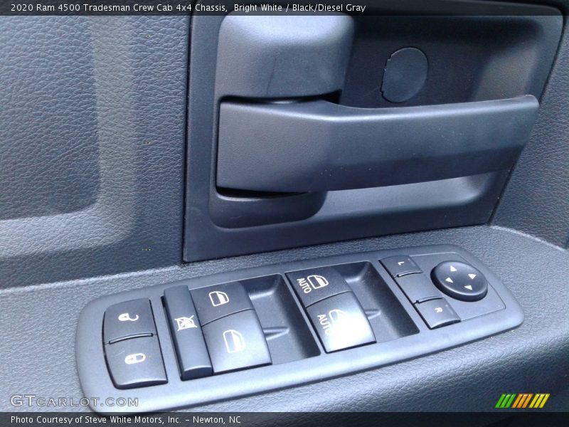 Bright White / Black/Diesel Gray 2020 Ram 4500 Tradesman Crew Cab 4x4 Chassis