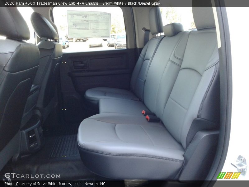 Bright White / Black/Diesel Gray 2020 Ram 4500 Tradesman Crew Cab 4x4 Chassis